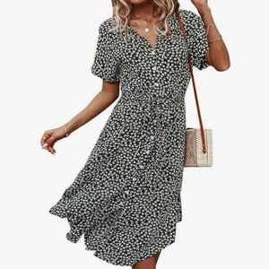 Women Summer Casual Short Sleeve